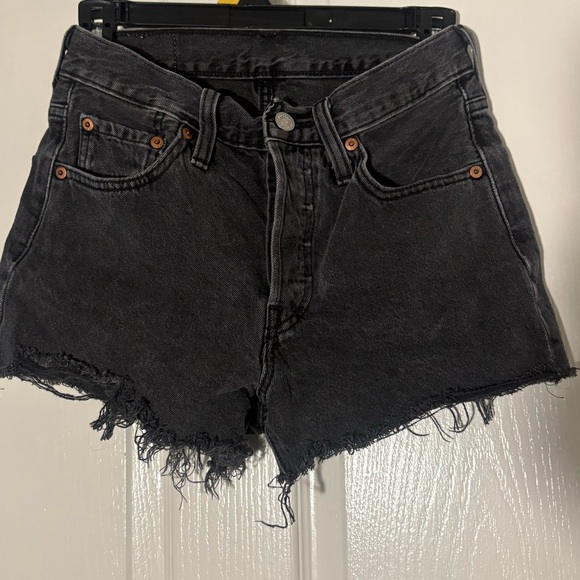 Levi's Pants - Levi's Black Jean Shorts